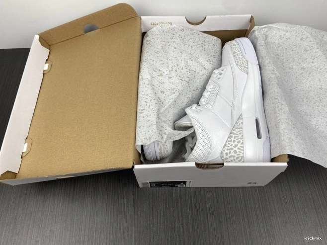 Rep MAX 3 PS Retro 429487-111 Jordan Air 'Triple White' 0822